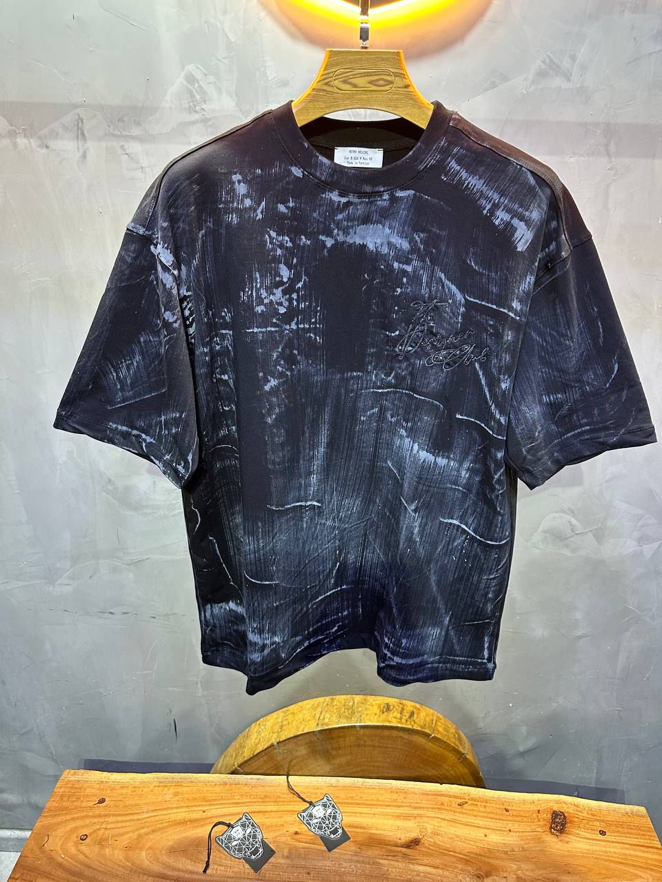 T-SHIRT RETRO BLACK 2532