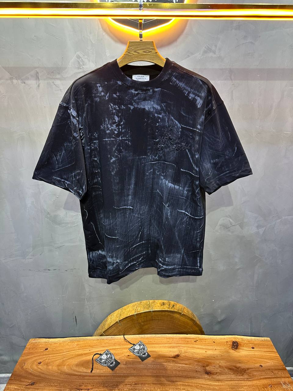 T-SHIRT RETRO BLACK 2532