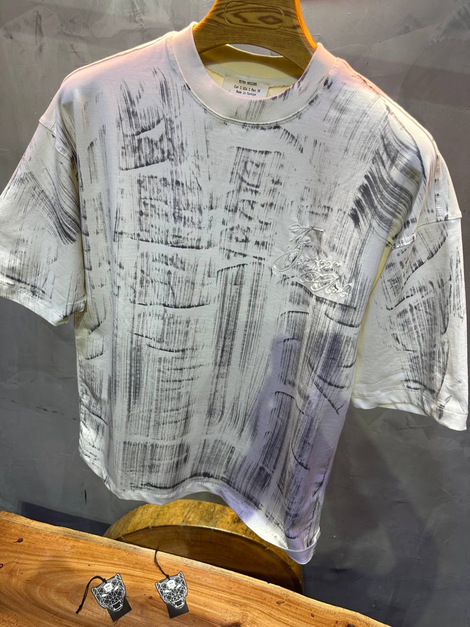 T-SHIRT RETRO BEIGE 2532