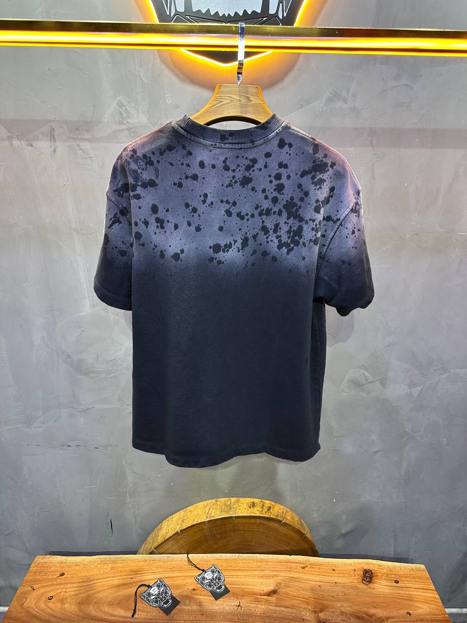 T-SHIRT RETRO BLACK 2537