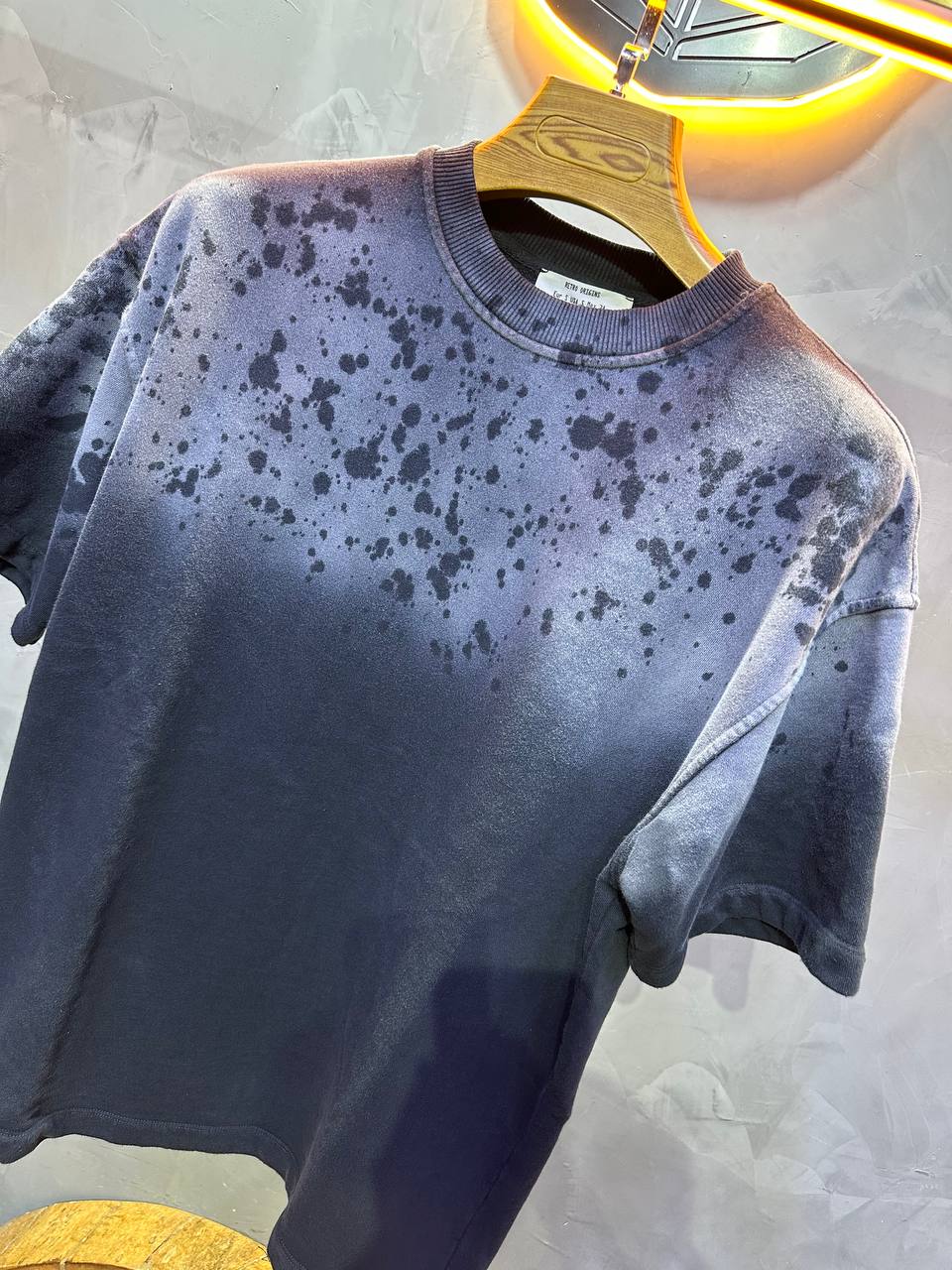 T-SHIRT RETRO BLACK 2537