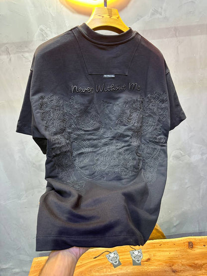 T-SHIRT RETRO BLACK 2504