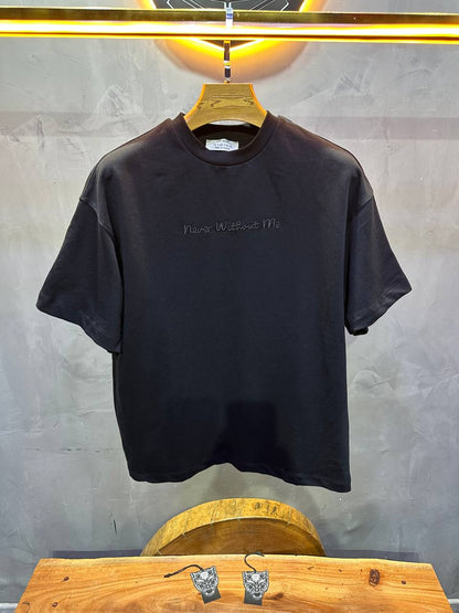 T-SHIRT RETRO BLACK 2504