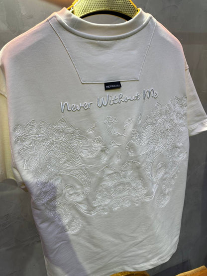 T-SHIRT RETRO BEIGE 2504