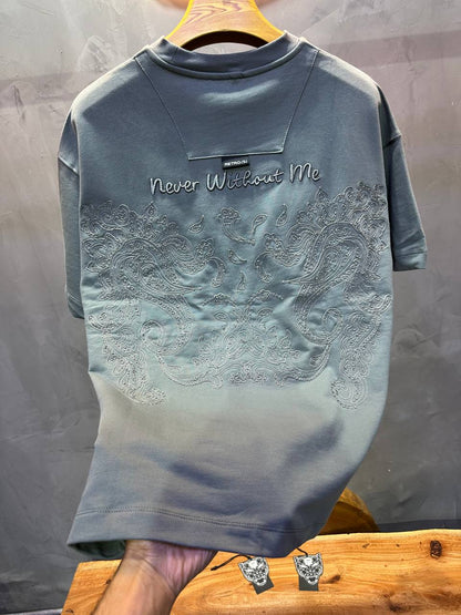 T-SHIRT RETRO GREY 2504
