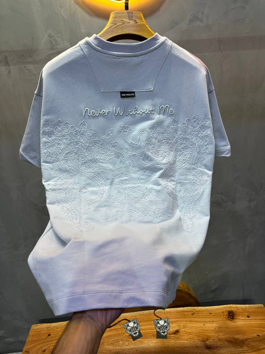 T-SHIRT RETRO BLUE 2504