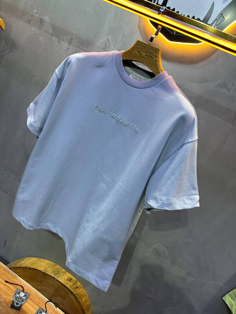 T-SHIRT RETRO BLUE 2504