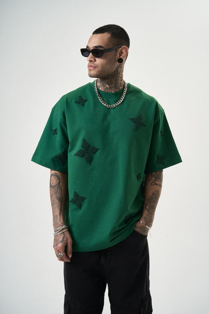 T SHIRT OVERSIZE RESPIRE GREEN 5129
