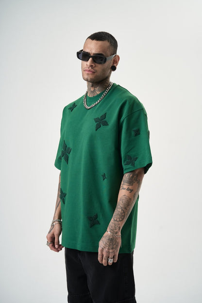 T SHIRT OVERSIZE RESPIRE GREEN 5129