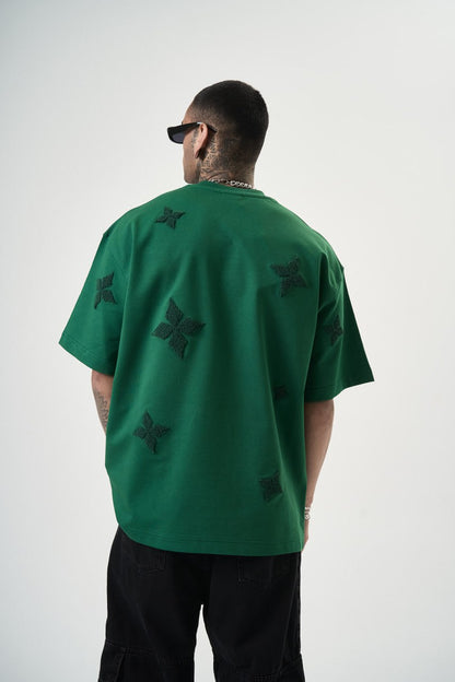 T SHIRT OVERSIZE RESPIRE GREEN 5129