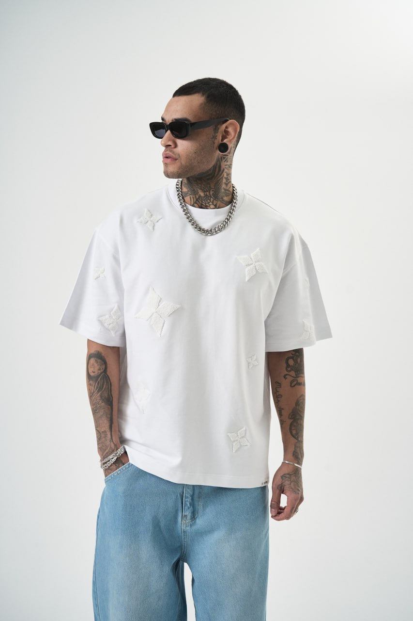 T SHIRT OVERSIZE RESPIRE WHITE 5129