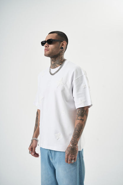 T SHIRT OVERSIZE RESPIRE WHITE 5129