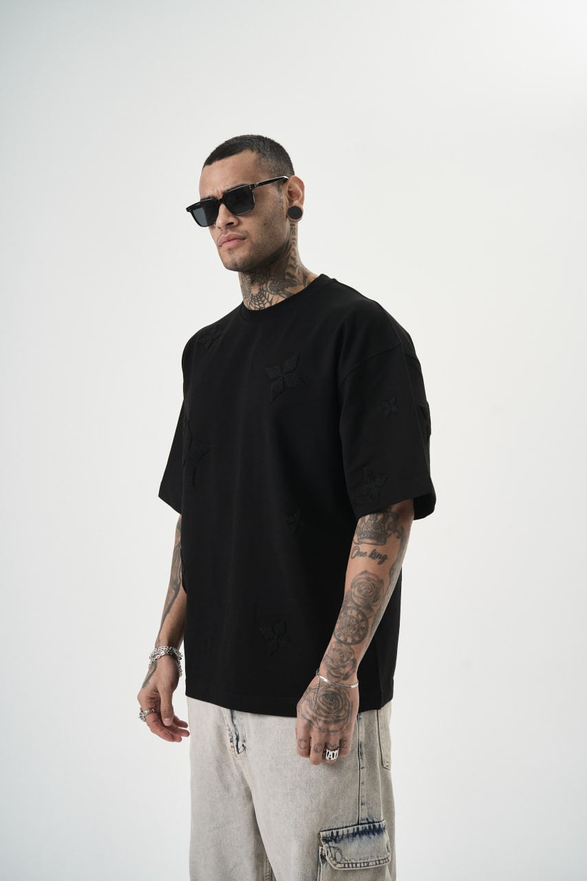 T SHIRT OVERSIZE RESPIRE BLACK 5129