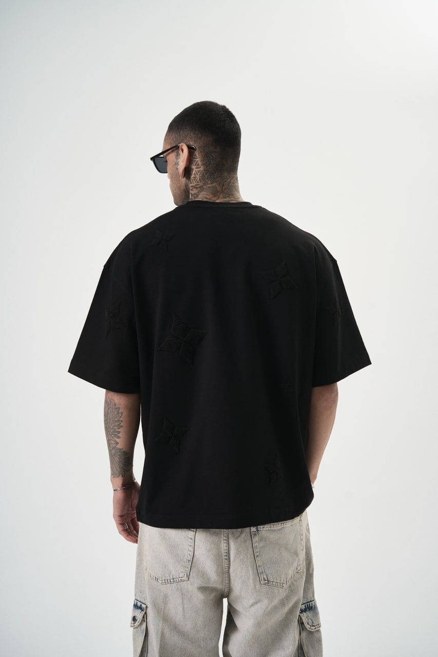 T SHIRT OVERSIZE RESPIRE BLACK 5129