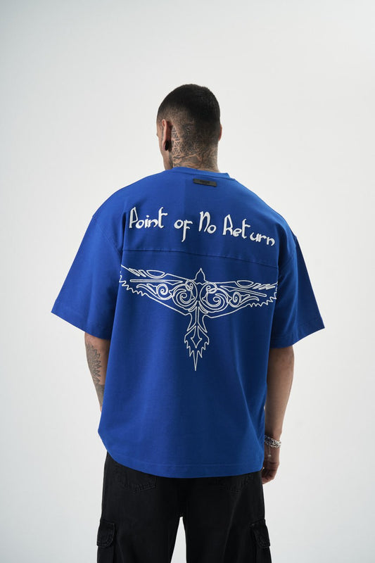 T SHIRT OVERSIZE RESPIRE BLUE 5110
