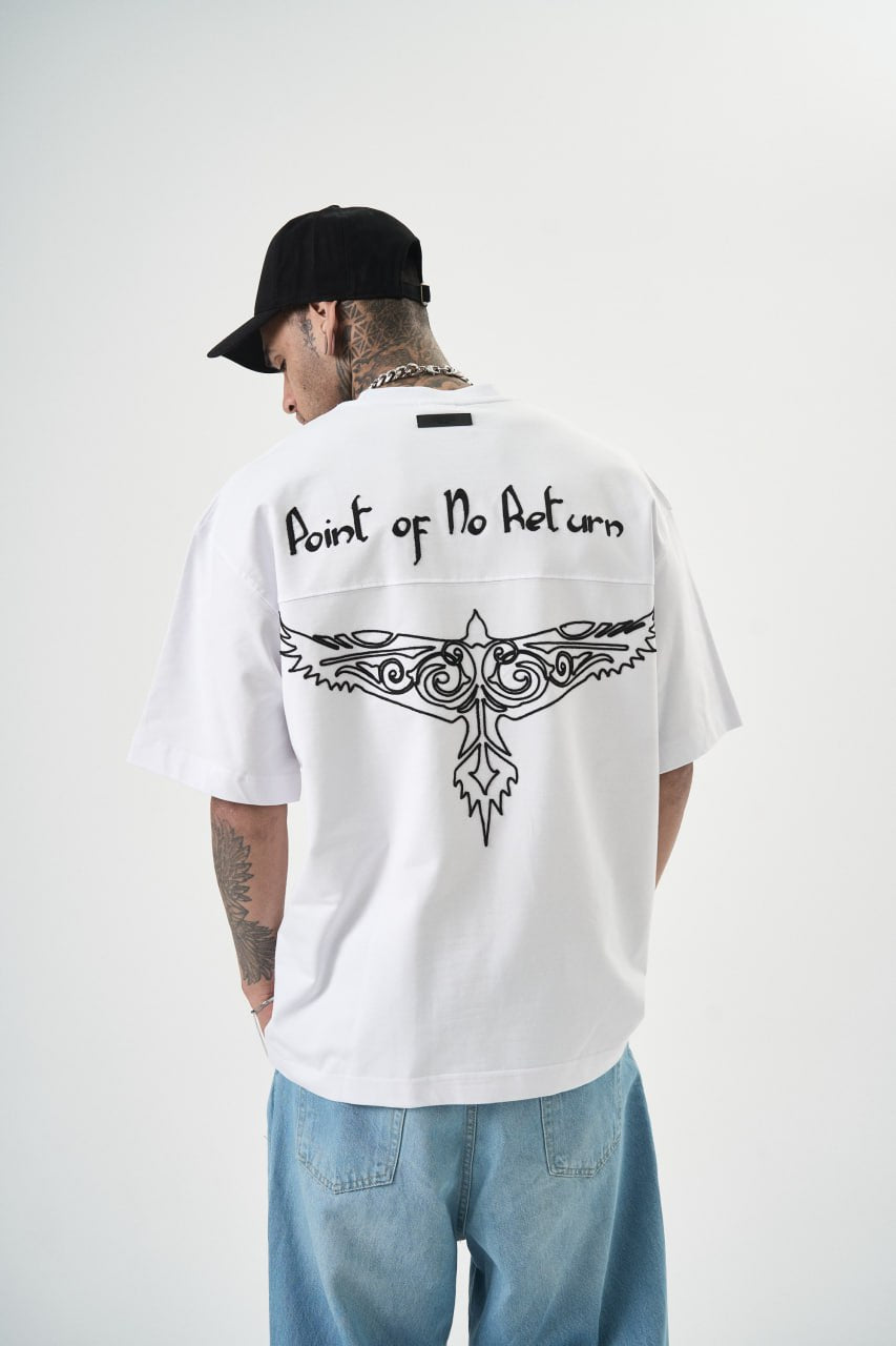 T SHIRT OVERSIZE RESPIRE WHITE 5110