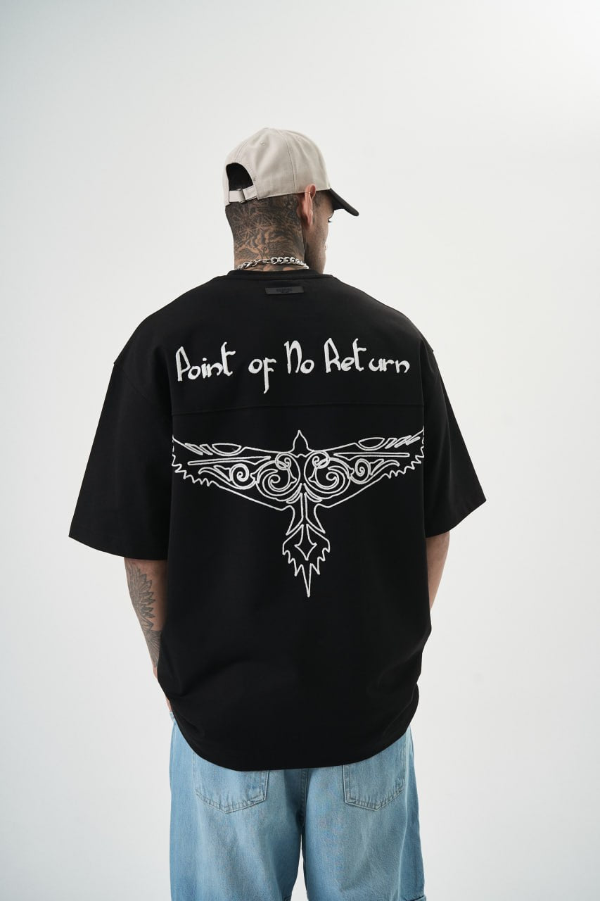 T SHIRT OVERSIZE RESPIRE BLACK 5110