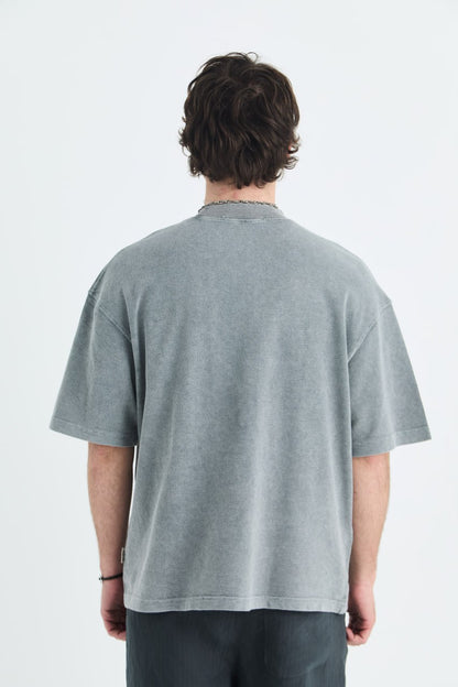 T-SHIRT OVERSIZE SAW GRIS 4803