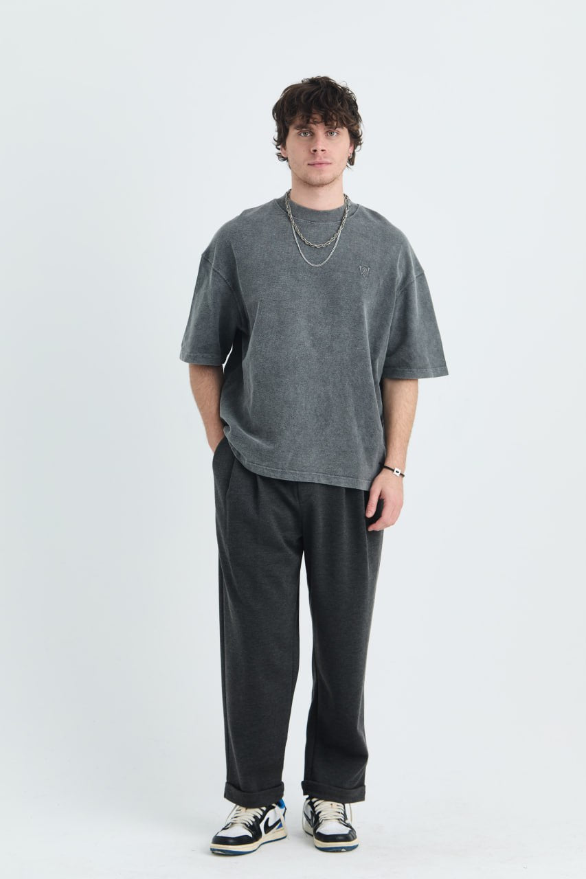 T-SHIRT OVERSIZE SAW BLACK 4803