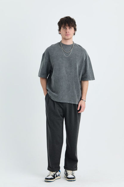 T-SHIRT OVERSIZE SAW BLACK 4803