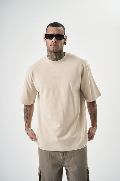 T SHIRT OVERSIZE RESPIRE BEIGE 5112