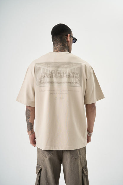 T SHIRT OVERSIZE RESPIRE BEIGE 5112