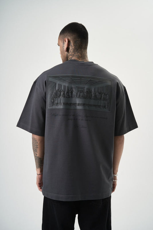 T SHIRT OVERSIZE RESPIRE GREY 5112