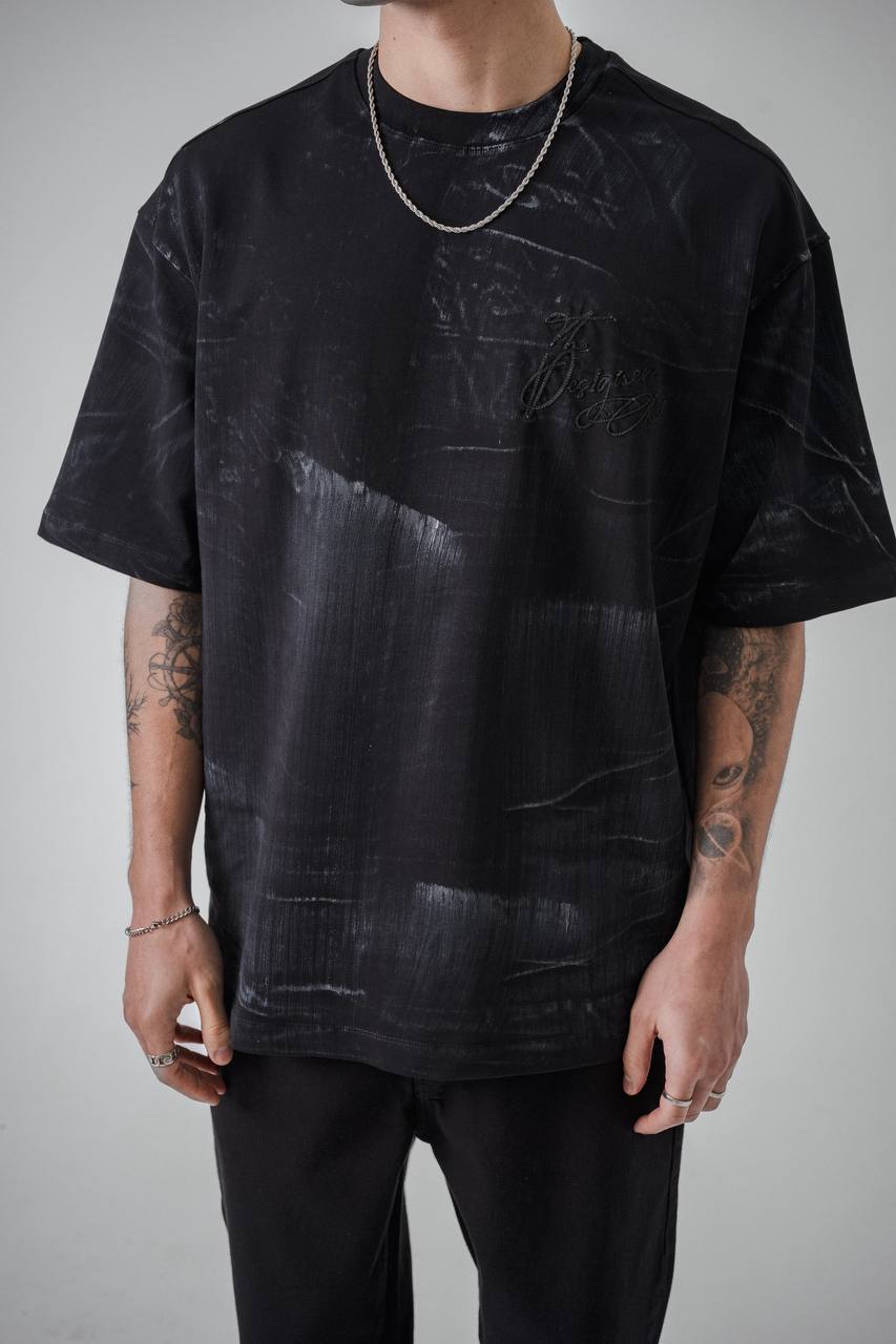 T-SHIRT RETRO BLACK 2532