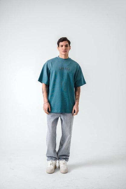 T-SHIRT RETRO GREEN 2511