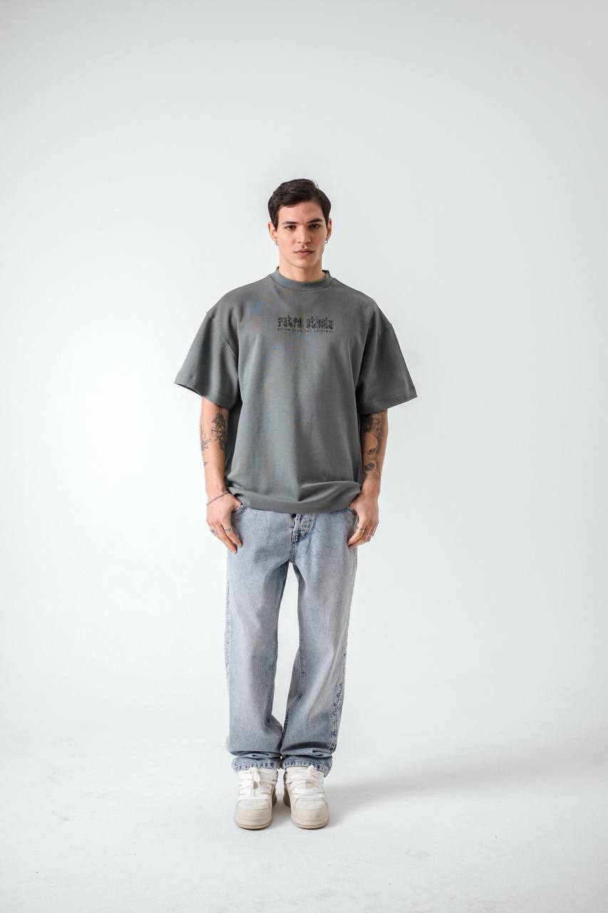 T-SHIRT RETRO GREY 2511