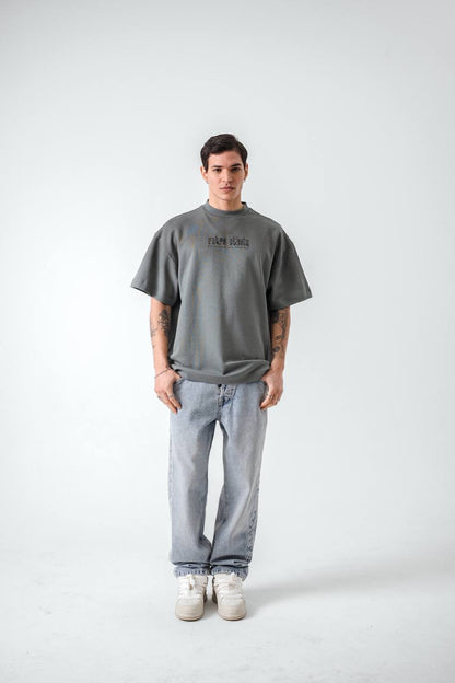 T-SHIRT RETRO GREY 2511