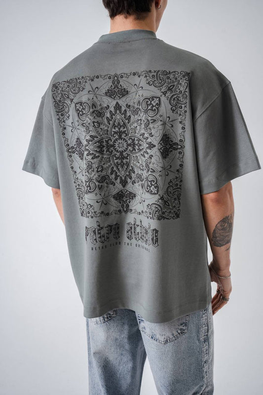 T-SHIRT RETRO GREY 2511