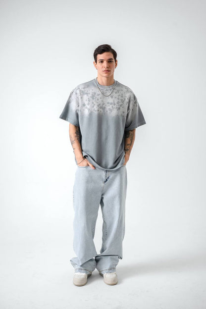 T-SHIRT RETRO GREY 2537