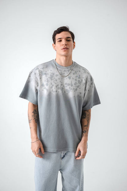T-SHIRT RETRO GREY 2537