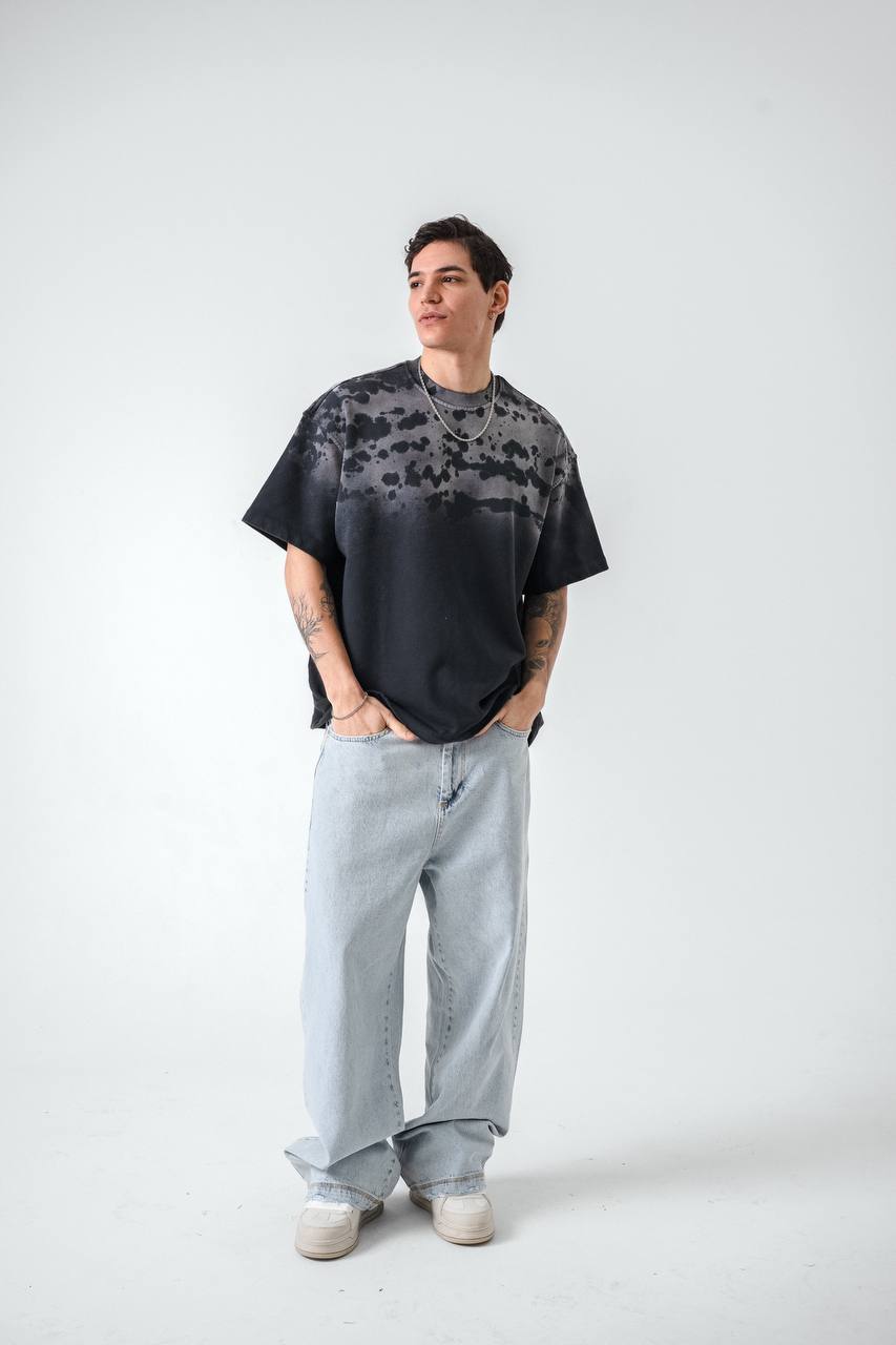 T-SHIRT RETRO BLACK 2537