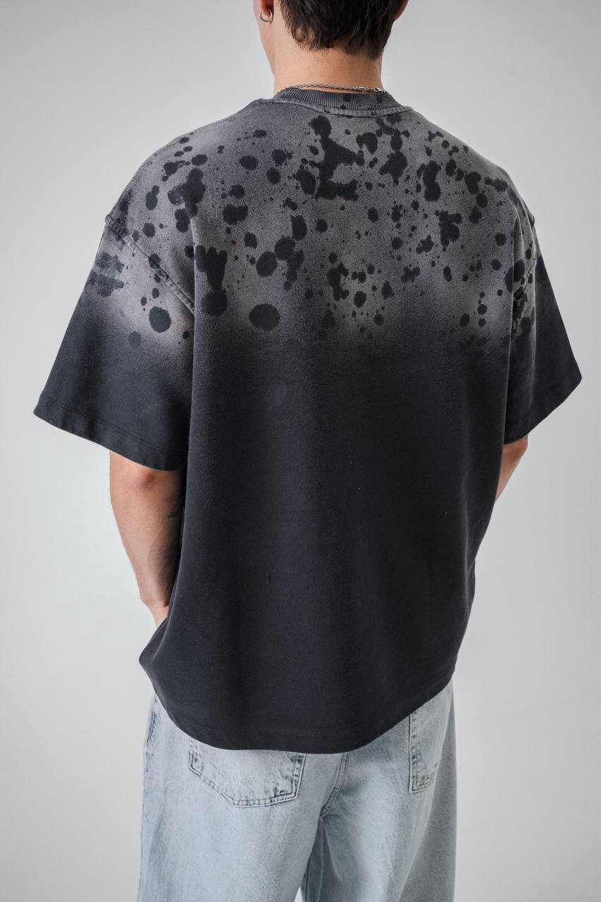T-SHIRT RETRO BLACK 2537