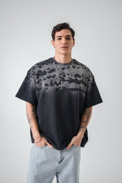 T-SHIRT RETRO BLACK 2537