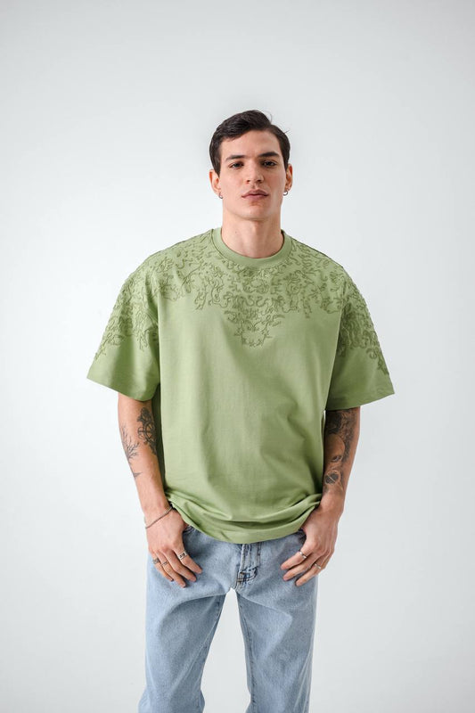 T-SHIRT RETRO BGREEN 2522