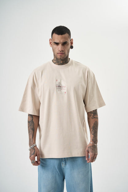 T SHIRT OVERSIZE RESPIRE BEIGE 5151