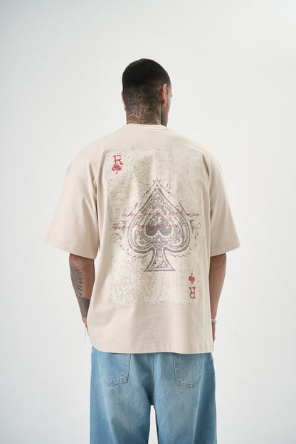 T SHIRT OVERSIZE RESPIRE BEIGE 5151