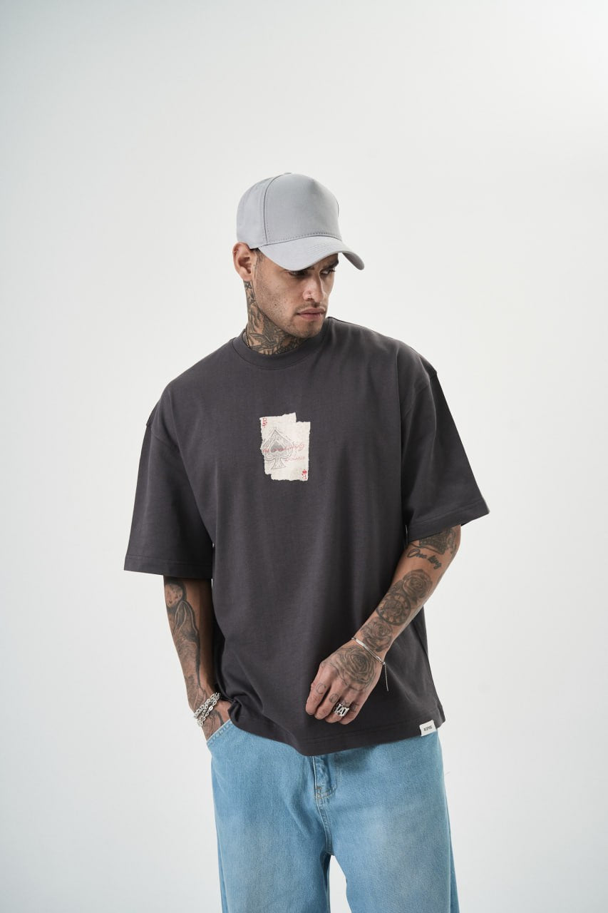 T SHIRT OVERSIZE RESPIRE FUMY 5151