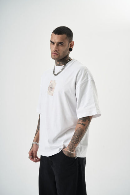 T SHIRT OVERSIZE RESPIRE WHITE 5151