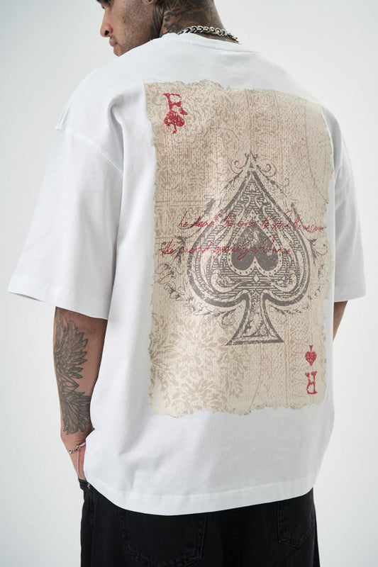 T SHIRT OVERSIZE RESPIRE WHITE 5151