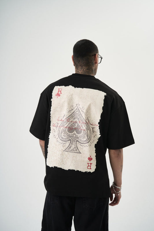 T SHIRT OVERSIZE RESPIRE BLACK 5151