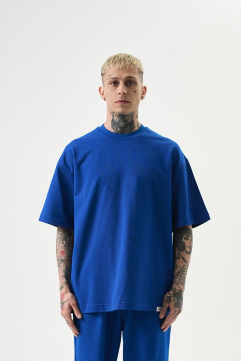 T SHIRT OVERSIZE RESPIRE MAVI 5100