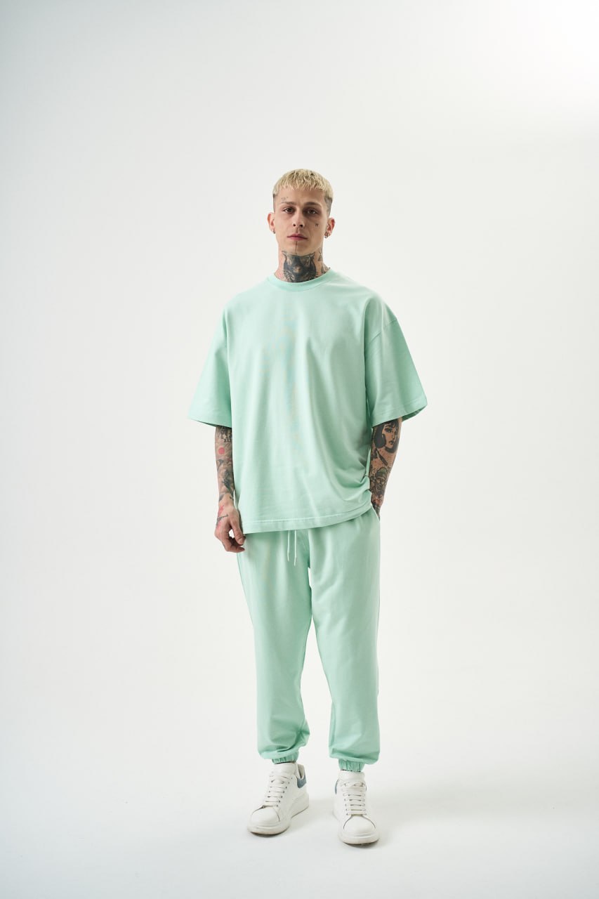 T SHIRT OVERSIZE RESPIRE YESILY 5100