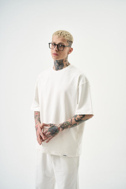 T SHIRT OVERSIZE RESPIRE WHITE 5100