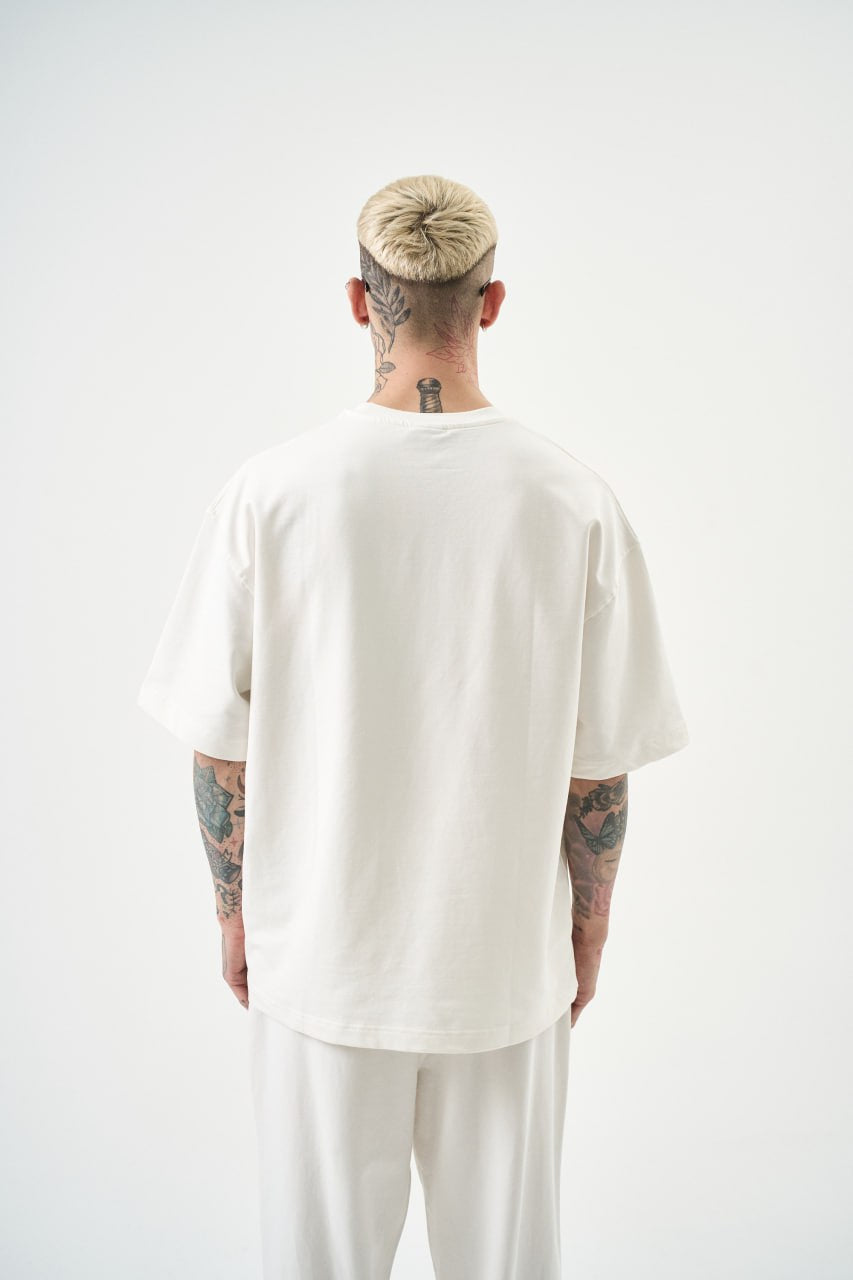 T SHIRT OVERSIZE RESPIRE WHITE 5100