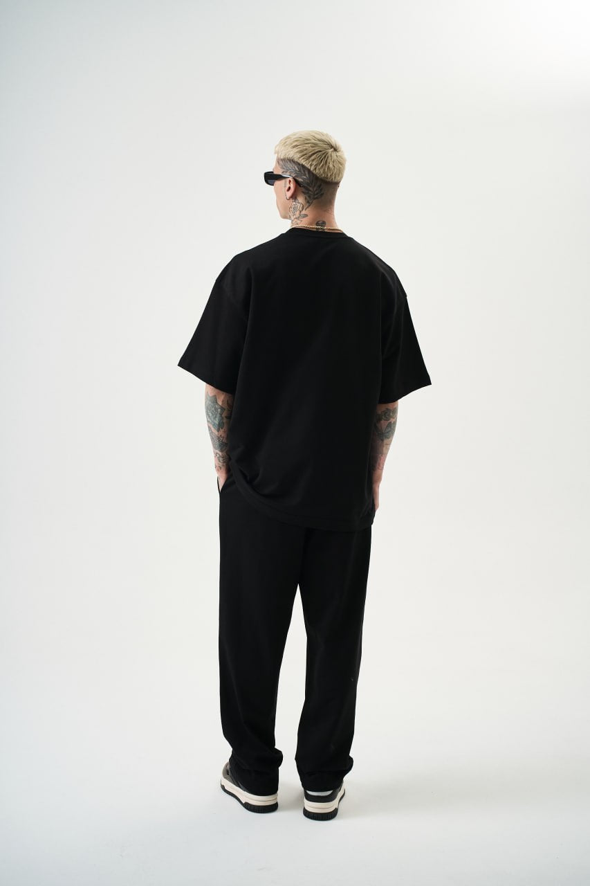 T SHIRT OVERSIZE RESPIRE BLACK 5100