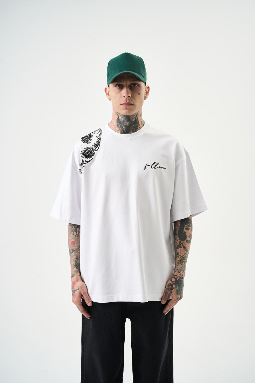 T SHIRT OVERSIZE RESPIRE WHITE 5138